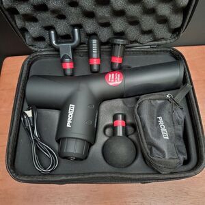 Pro Fit Percussion Muscle Massager with Attachments Rechargable